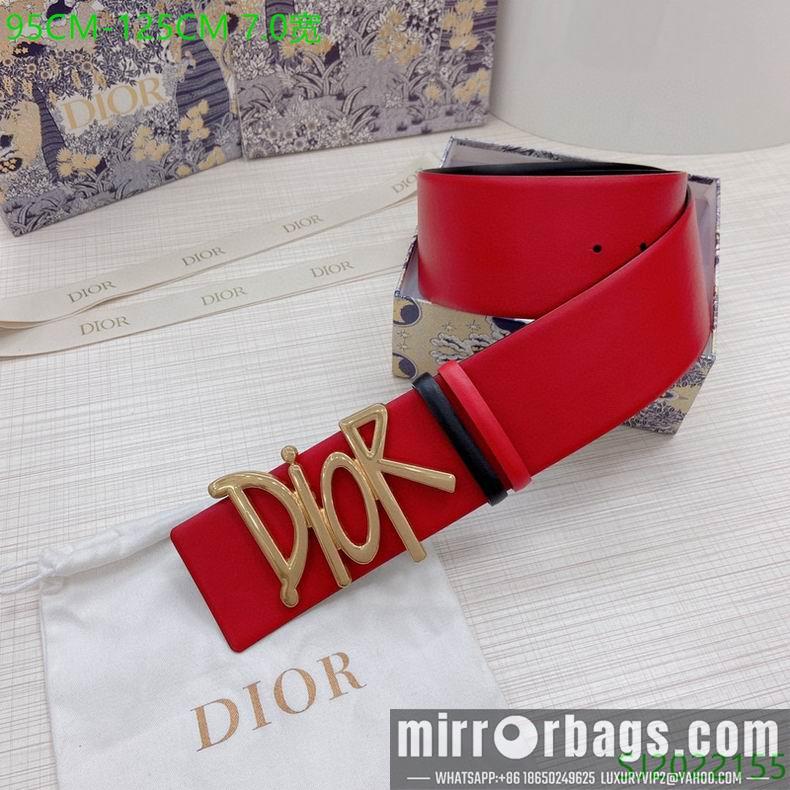 Replica Dior Belt 70mmX95-125cm 7d09