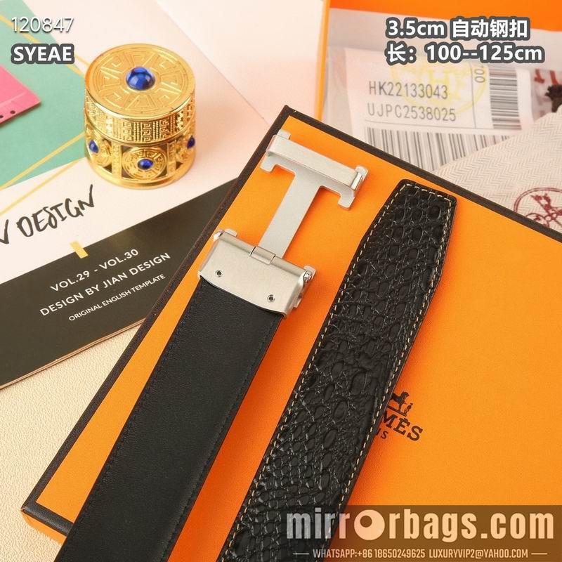 Replica Hermes belt 自动带35mmX95-125cm 8L072009