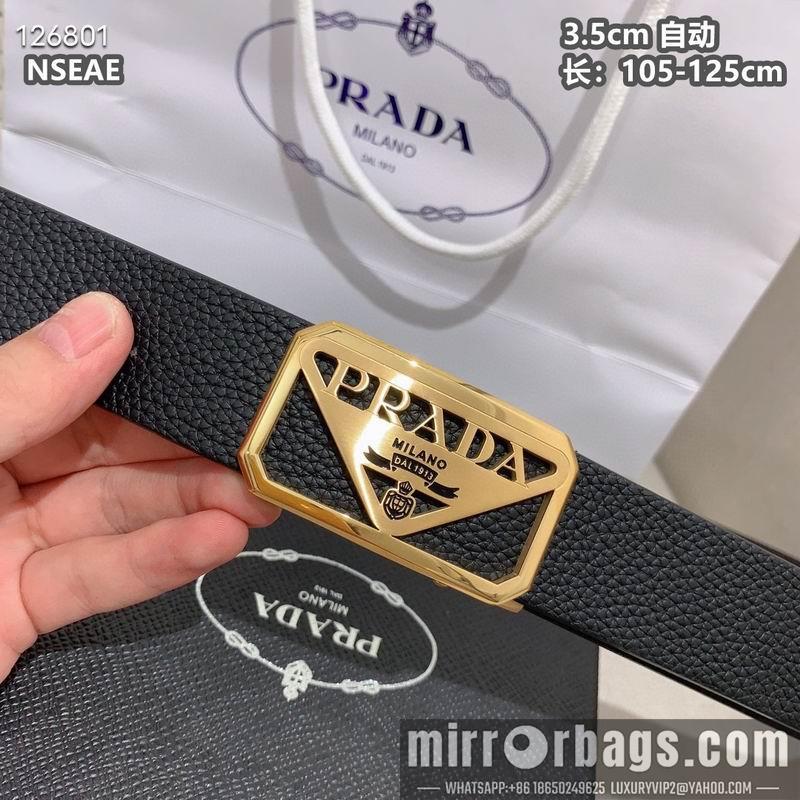 Replica Prada belt 35mmX105-125cm 8L62