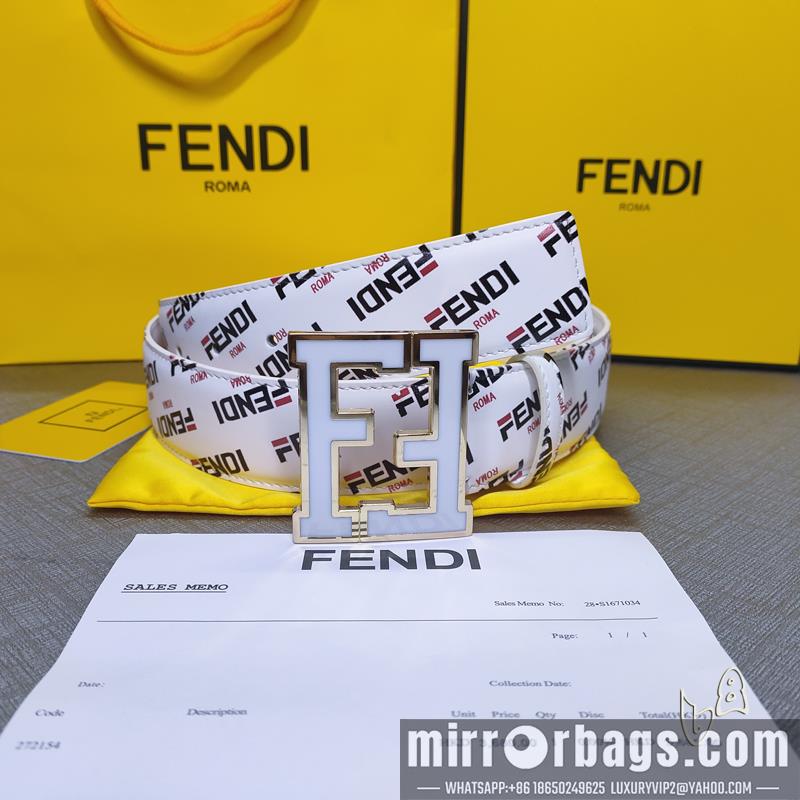 Replica Fendi belt 38mmX80-125cm lb01