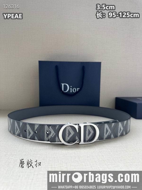 Replica Dior belt 35mmX95-125cm 8L16