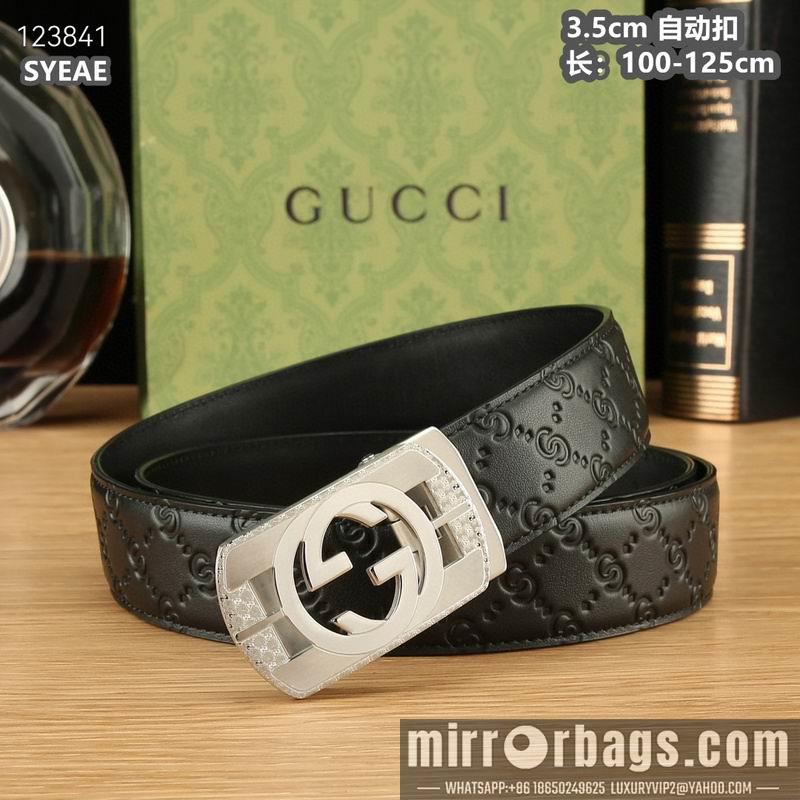 Replica Gucci belt 35mmX100-125cm 8L41
