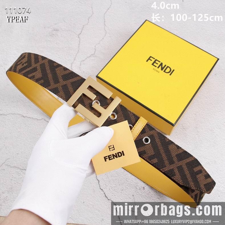 Replica Fendi Belt 40mmX100-125cm 8L12