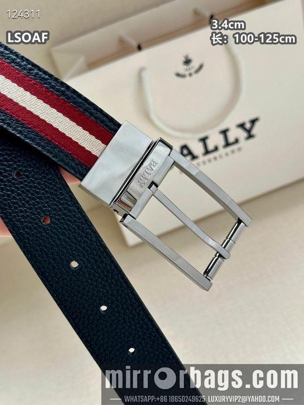 Replica Bally belt 34mmX100-125cm 8L08