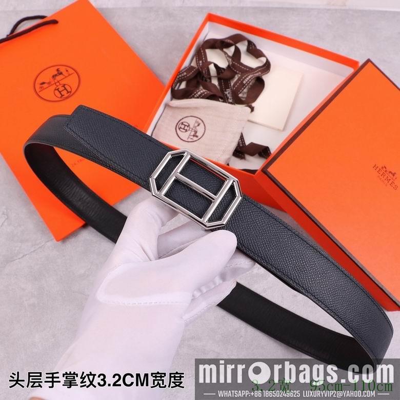 Replica Hermes Belt 32mmX95-110cm 7D24
