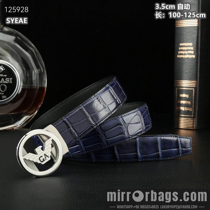 Replica Armani belt 35mmX100-125cm 8L11