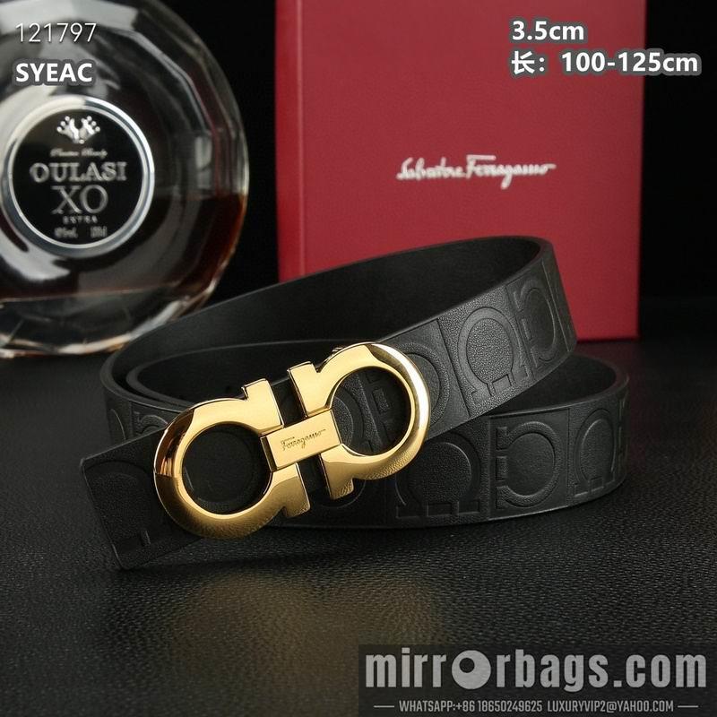 Replica Ferragamo belt 35mmX100-125cm 8L76