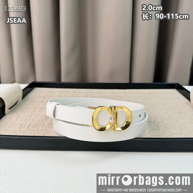 Replica Dior belt 20mmX90-115cm 8L19