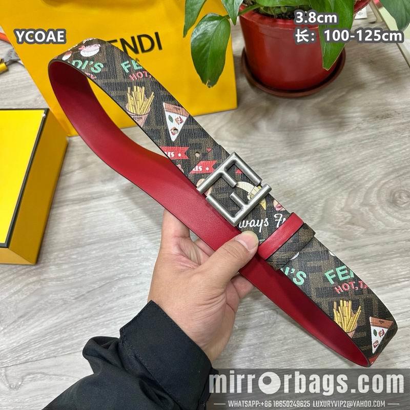 Replica Fendi belt 38mmX100-125cm 8L32
