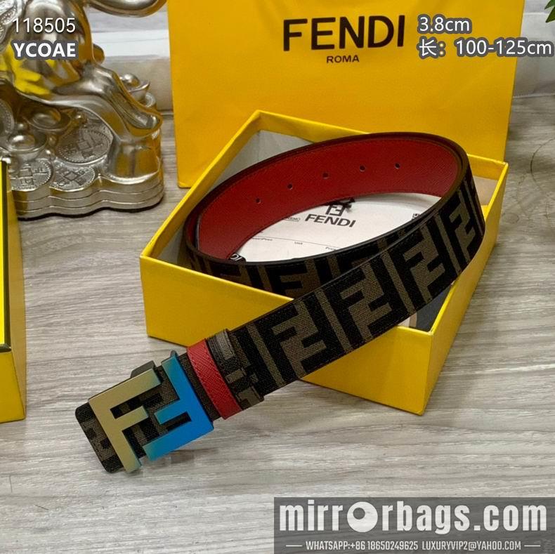 Replica Fendi belt 38mmX100-125cm 8L01
