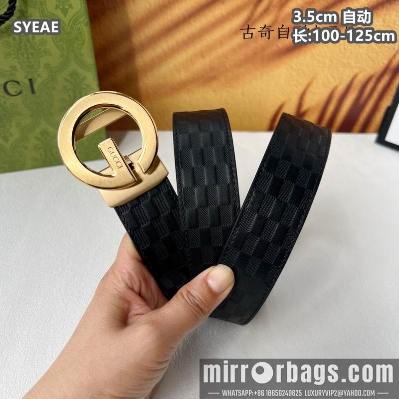 Replica Gucci belt 35mmX100-125cm 8L96