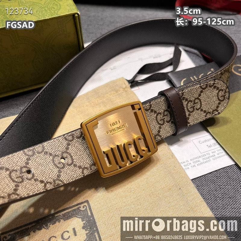 Replica Gucci belt 35mmX95-125cm 8L06