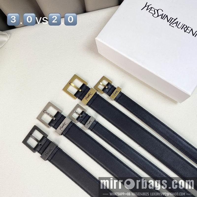 Replica YSL belt 20mm 30mmX90-115cm 7D02