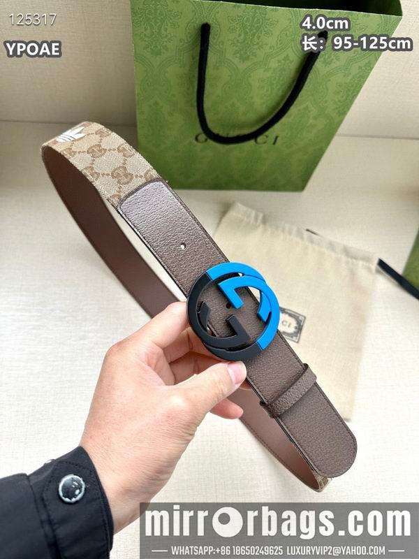 Replica Gucci belt 40mmX95-125cm 8L80