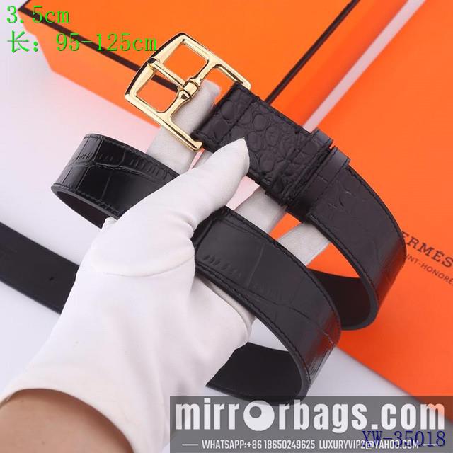 Replica Hermes Belt 35mm 95-125cm 8L01