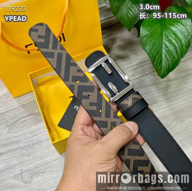Replica Fendi belt 30mmX95-115cm 8L14