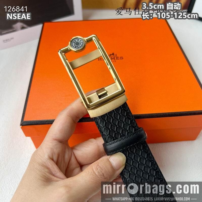 Replica Hermes belt 35mmX105-125cm 8L41