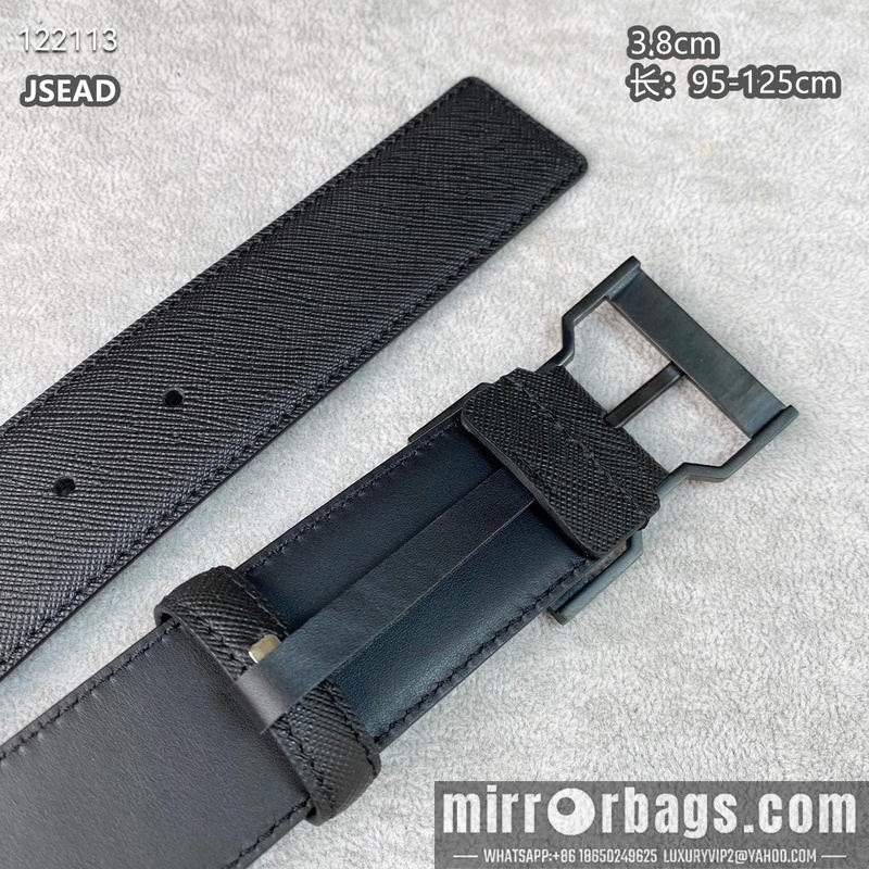 Replica Prada belt 38mmX95-125cm 8L05