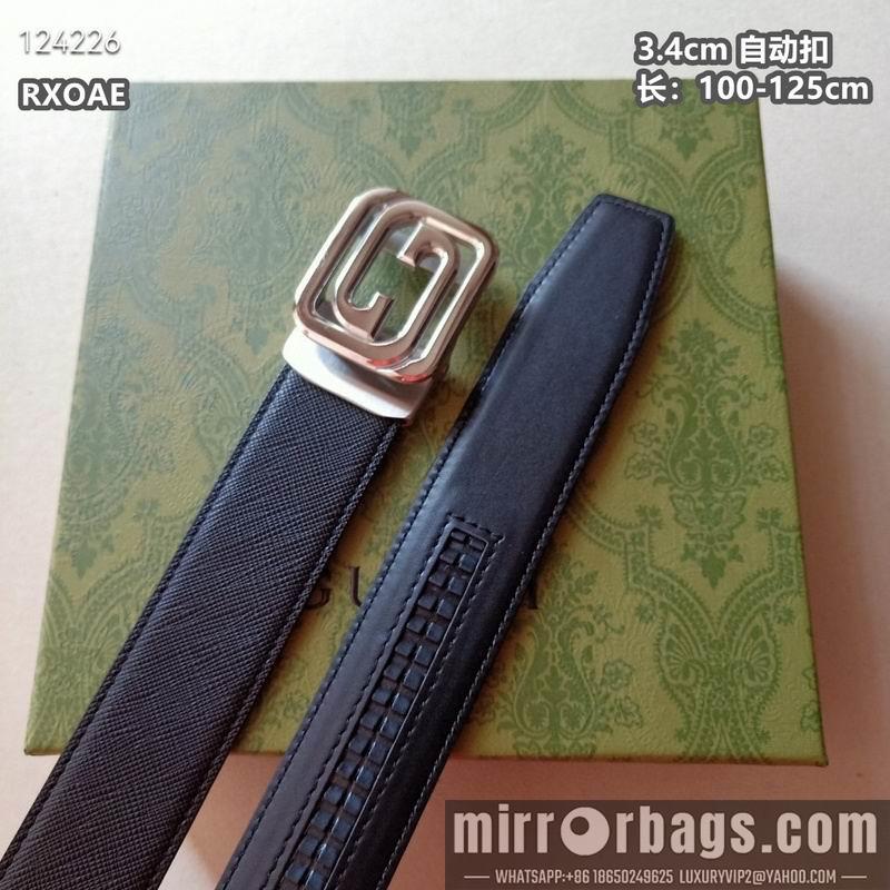 Replica Gucci belt 34mmX100-125cm 8L21