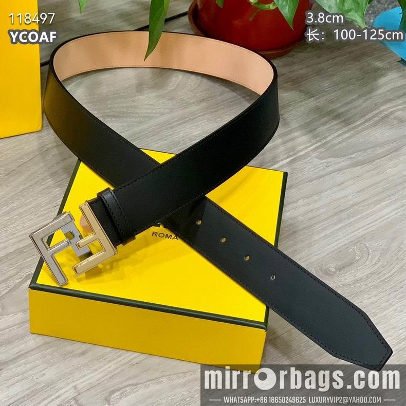 Replica Fendi belt 38mmX100-125cm 8L03