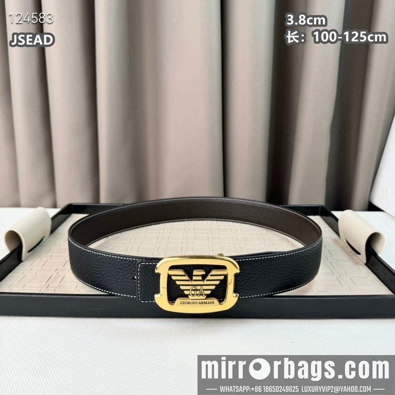 Replica Armani belt 38mmX100-125cm 8L02