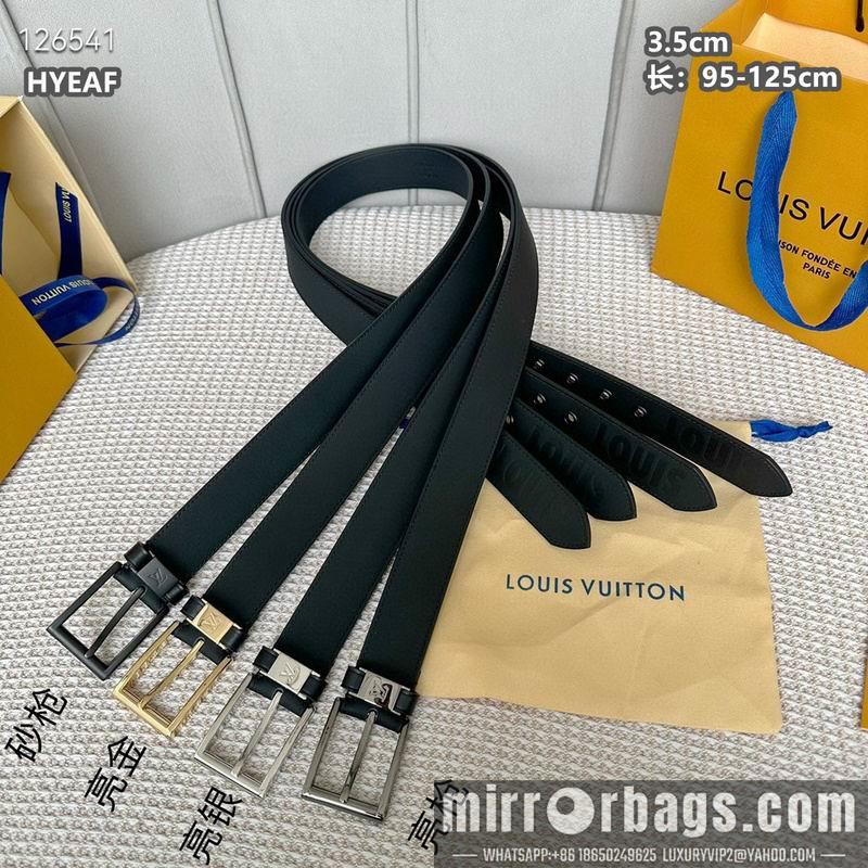 Replica LV belt 35mmX95-125cm 8L25