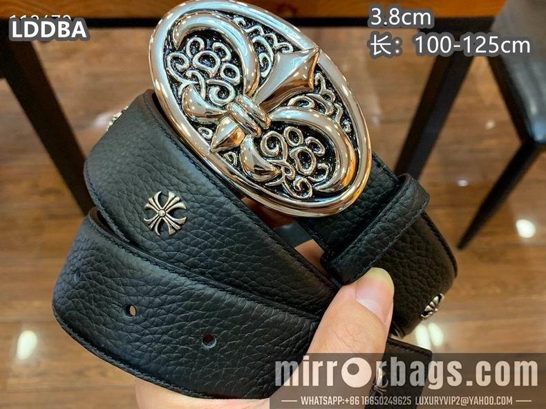 Replica Chrome Hearts belt 38mmX100-125cm 8L09