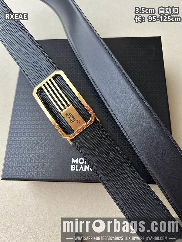 Replica Montlanc belt 35mmX100-125cm 8L77
