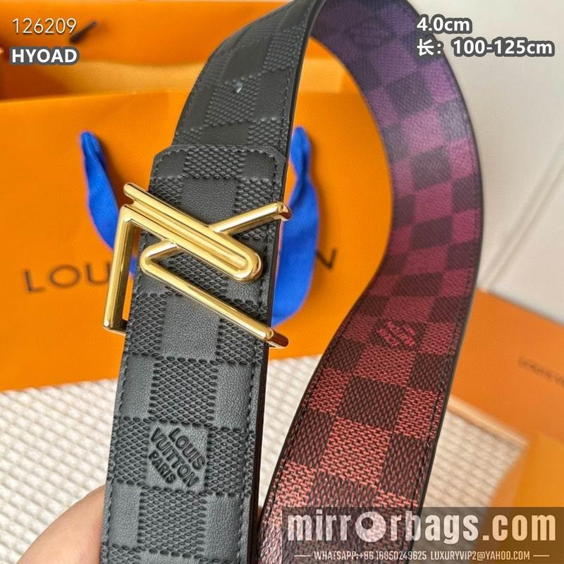 Replica LV belt 40mmX100-125cm 8L33