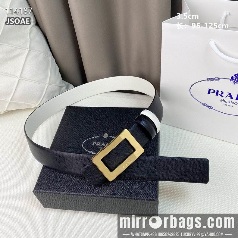Replica Prada belt 35mmX95-125CM 8L21