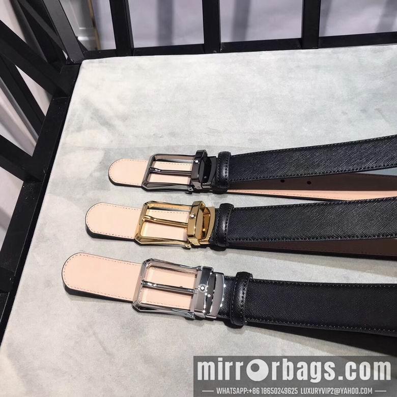 Replica Montblanc Belt 34mmX95-125CM 7D12