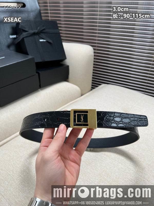 Replica YSL belt 30mm 90-115cm 8L07