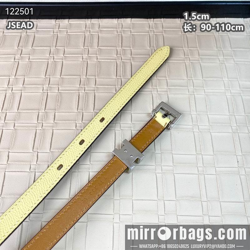 Replica Hermes belt 15mmX90-110cm 8L01