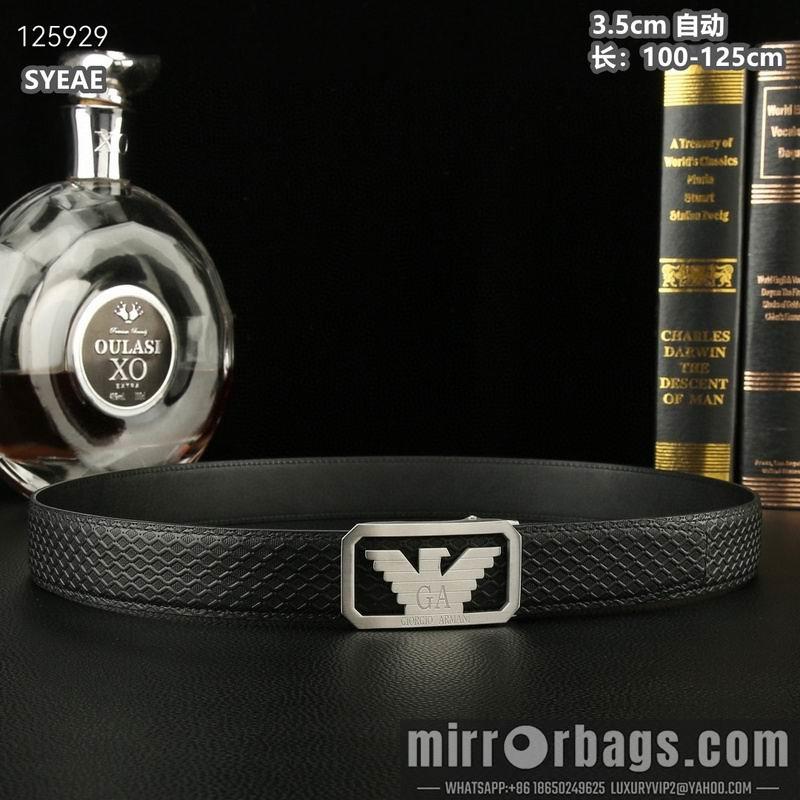 Replica Armani belt 35mmX100-125cm 8L12