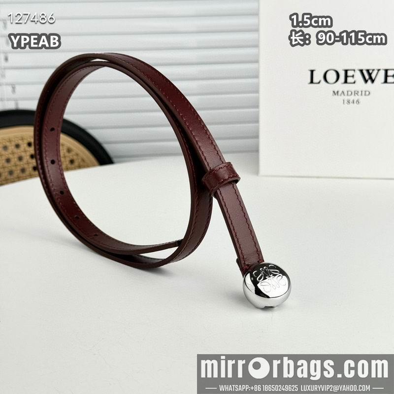Replica Loewe belt 15mmX90-115cm 8L06