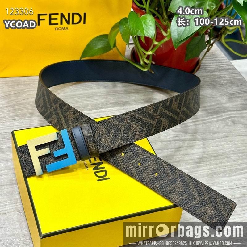 Replica Fendi belt 40mmX100-125cm 8L75