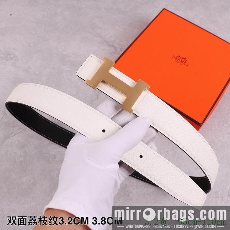 Replica Hermes Belt 32mmX95-110cm 7D24
