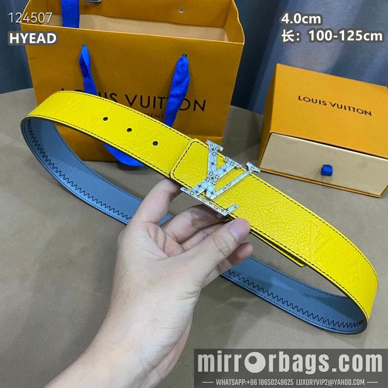 Replica LV belt 40mmX100-125cm 8L49