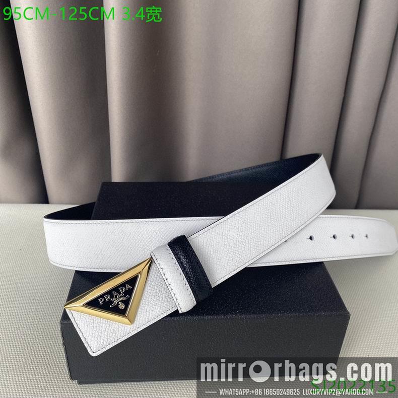 Replica Prada Belt 34mmX95-125cm 7D02