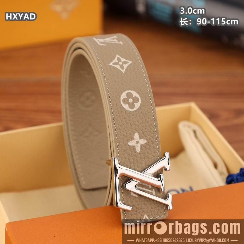 Replica LV belt 30mmX90-115cm 8L26