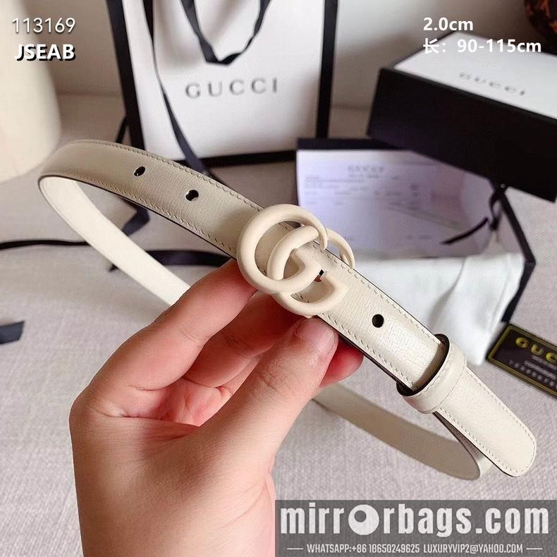 Replica Gucci belt 20mmX90-115cm 8L09