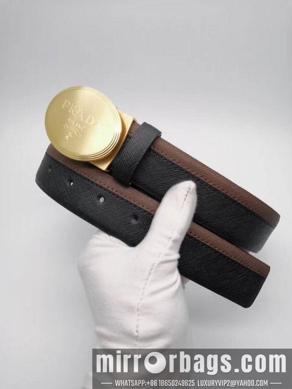 Replica Prada Belt 34mmX95-125CM sj07