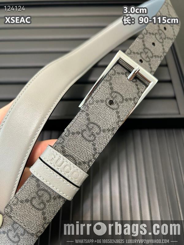 Replica Gucci belt 30mmX90-115cm 8L07