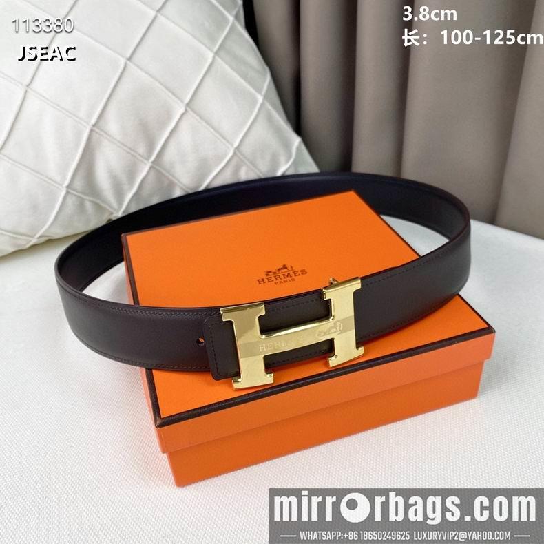 Replica Hermes belt 38mmX100-125cm 8L082502