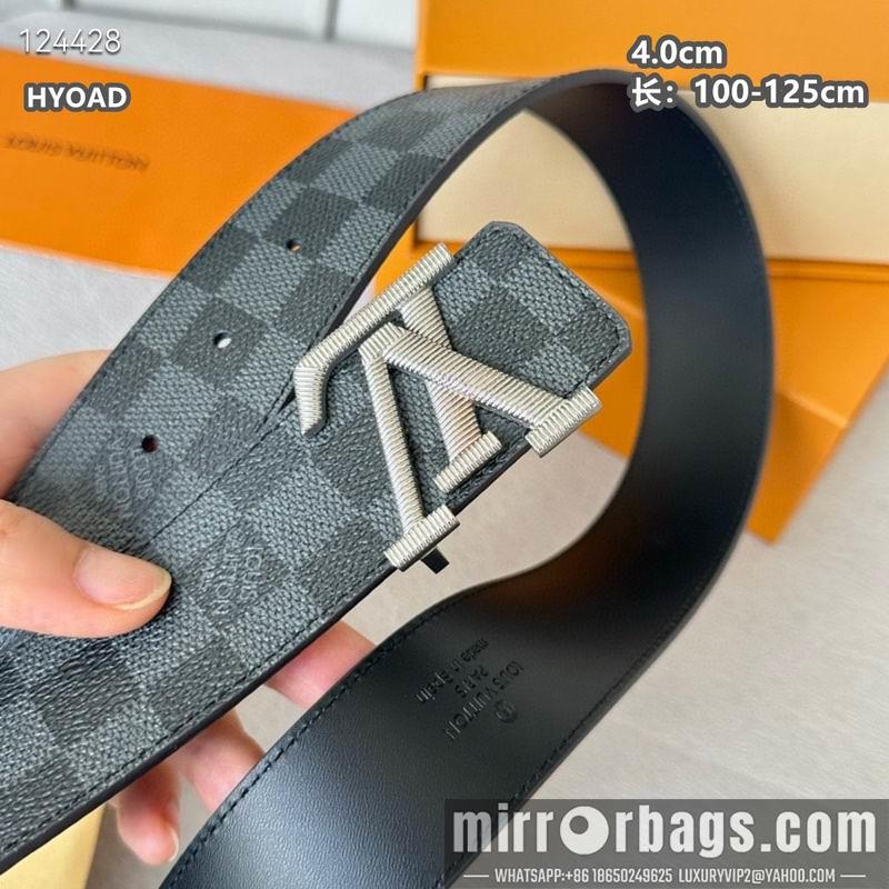 Replica LV belt 40mmX100-125cm 8L57