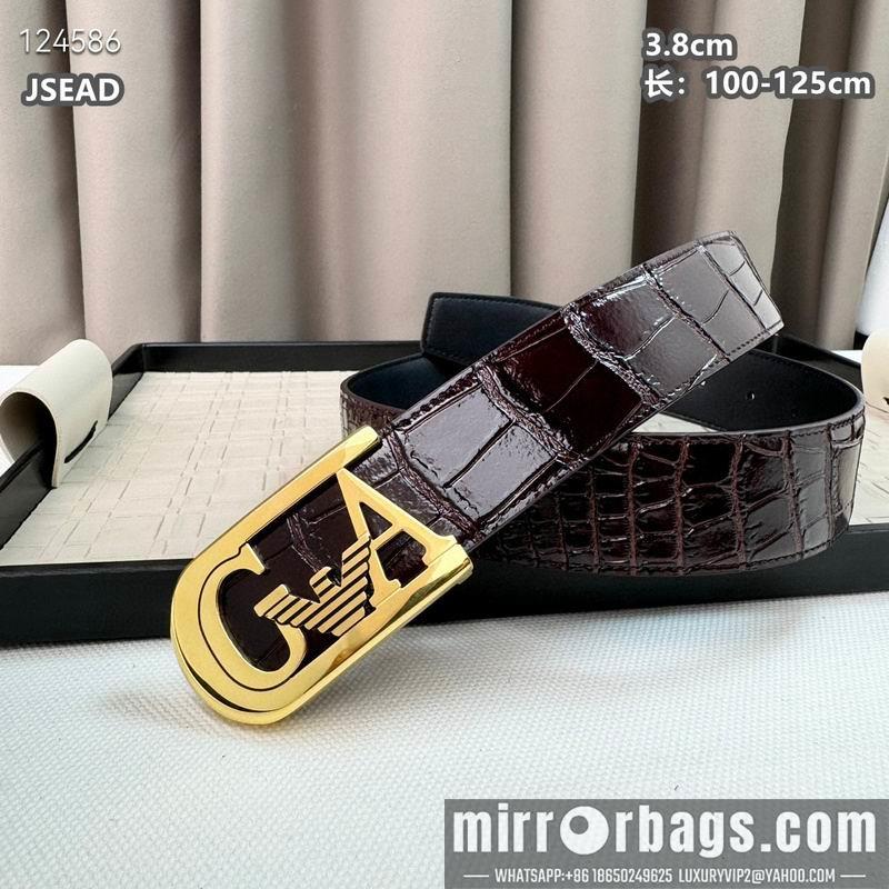 Replica Armani belt 38mmX100-125cm 8L03
