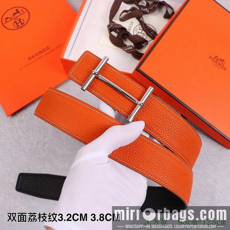 Replica Hermes Belt 38mmX95-125cm 7D87