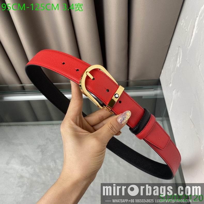 Replica Montblanc Belt 34mmX95-125CM 7D30