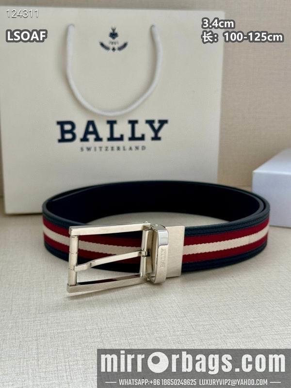 Replica Bally belt 34mmX100-125cm 8L08