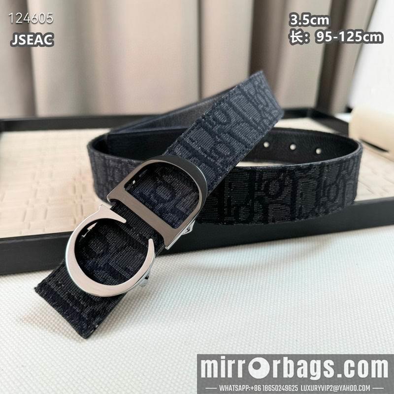 Replica Dior belt 35mmX95-125cm 8L21